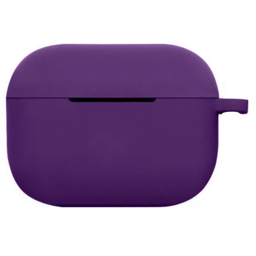 Чохол Silicone Case for AirPods 3 з карабіном Deep purple- Фото 1